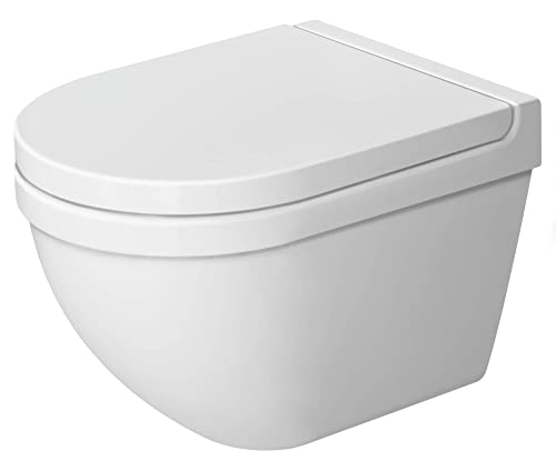Abattant WC Duravit Durastyle Basic contre les claquements grâce à l'amortisseur