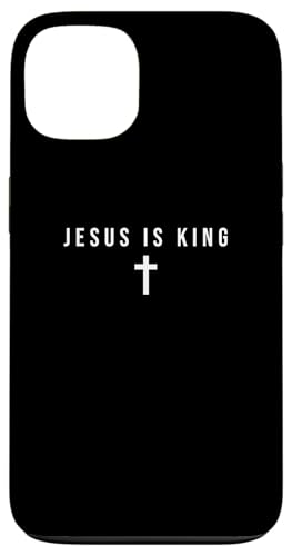 Jesus Is King Bible Religious Scripture Quote Christian Case for iPhone 13