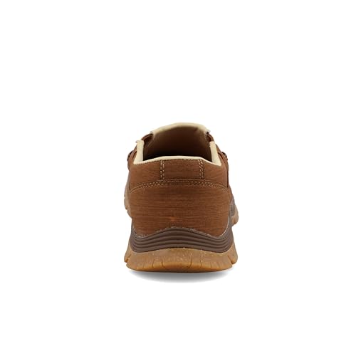 Twisted X Men's Slip-On Oblique Toe, Moc Toe with CellSole3