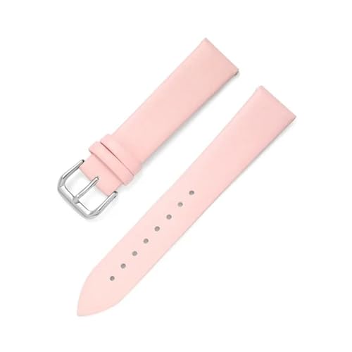 [LZVTWXJPW] 8mm 10mm 12mm 13mm 14mm 15mm 16mm 17mm 18mm 19mm 20mm 21mm 22mm Ultra Thin Leather Watch Strap Soft Plain Waterproof