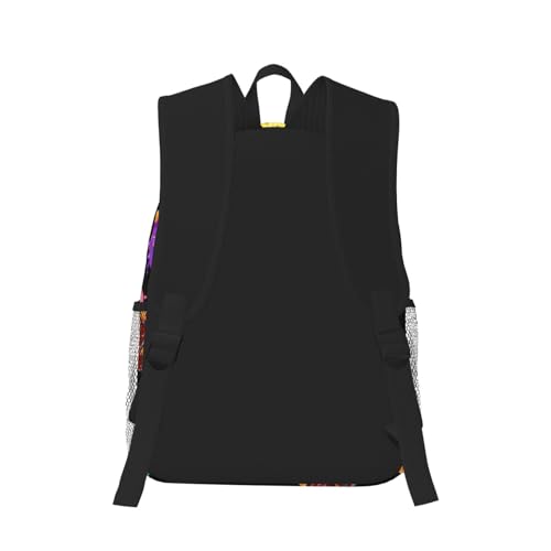 BREAUX Donut Print Lightweight And Comfortable Duffel Bag, Casual Daypack, Multipurpose Backpack3