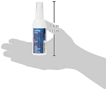 Foto von Cressi Schnorchelset Erwachsene Calibro & Corsica & Premium Anti Fog für Taucherbrille, Weiss, 60 ML