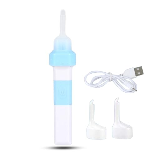 USBイヤーケアツール電動イヤーピックセット効率的な耳垢除去ソフトチップ付き電動耳掃除機リムーバルツール 赤ちゃん用