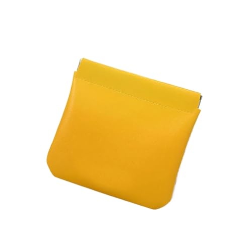 Portable Clutch Bag Fashionable And Simple Coin Purse(Yellow,Large)