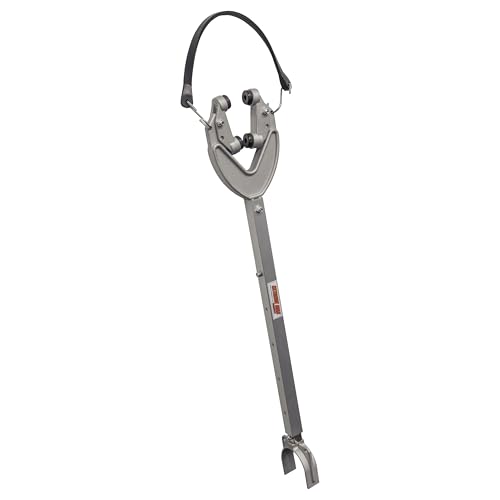 Extreme Max 3006.8861 Heavy-Duty Adjustable Shock Absorbing Transom Saver with Rail Mount, Roller Mount, and Stabilizer Strap - 31" to 40"