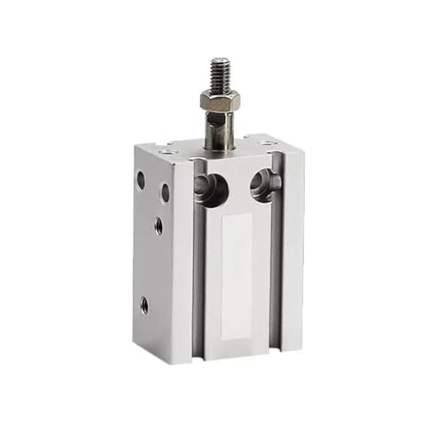 Cilindro neumático de aluminio doble efecto CDU10 con rango de 0,15 a 0,7Mpa 6