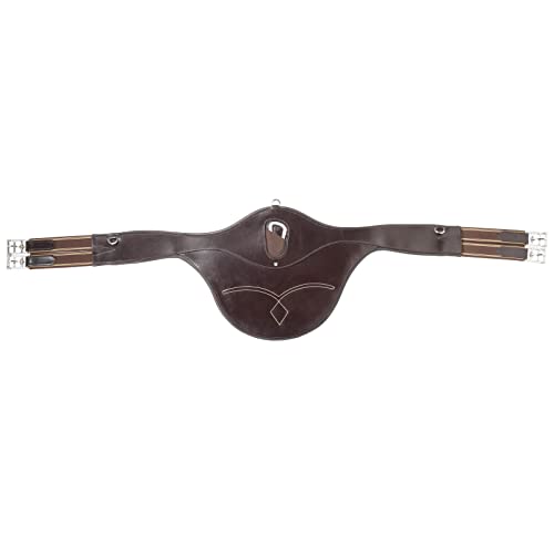 HORZE Cavender Stud Girth - Brown - 48 in