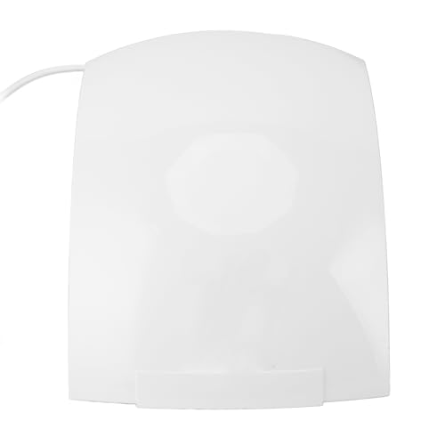 Luqeeg Secador de Manos Comercial, Secador de Manos Eléctrico, 1200W Detección Automática Soplador Secador de Manos de Aire Caliente Secador de Manos de Bajo Ruido, Secado Rápido 10S