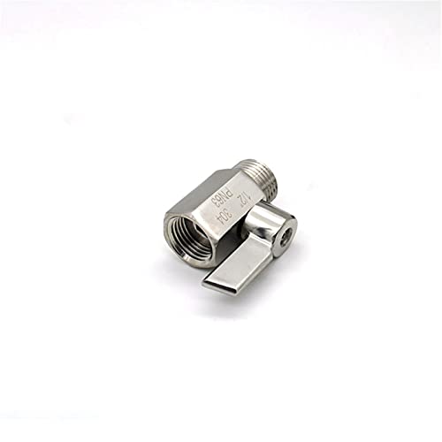Mini robinet à bille inox pour rénover la plomberie cuisine