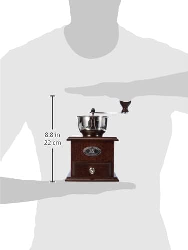 Peugeot Bresil Manual Coffee Grinder, 8.25in, Walnut Stain, PEFC Beech Wood image 5