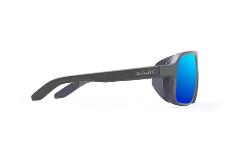 Image of Bajio Cocho Polarized Sunglasses - Removable Folding Side Shields - XL Fit - Medium Wrap