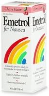 PFIZER CONSUMER. Emetrol For Nausea Cherry Flavor Syrup Fl