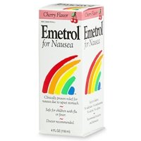 PFIZER CONSUMER. Emetrol For Nausea Cherry Flavor Syrup Fl