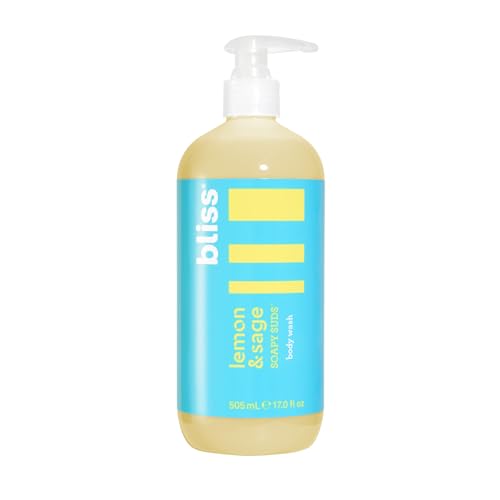 Bliss Soapy Suds Body Wash – Lemon and Sage – 17 Fl Oz – Gentle and Hydrating for Supremely Soft Skin – Paraben Free – Vegan & Cruelty Free Bliss Soapy Suds Body Wash – Lemon and Sage – 17 Fl Oz – Gentle and Hydrating for Supremely Soft Skin – Paraben Free – Vegan & Cruelty Free
