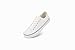 JUDIS Women's Classic Lace Up Casual Canvas Shoes Low Top Fashion Tennis Walking Sneakers White