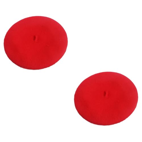 Alasum 2pcs Kids Beret Hat Girls Beret Hat Painter Hat Girl Child Autumn and Winter