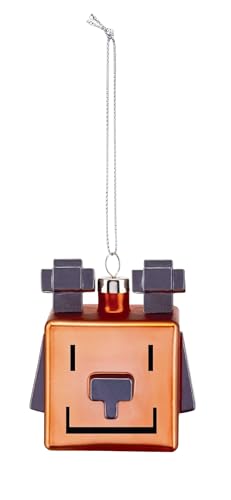 Alessi Dear Deer Cube GJ02 6 - Adorno de Navidad de Diseño Vintage, Representando un Reno, en Vidrio Soplado Decorado a Mano, Multicolor