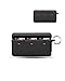 Custodia per DJI 0smo 360, custodia protettiva morbida in silicone, delicata sulla pelle, con fibbia rotonda, protezione completa, colore nero immagine