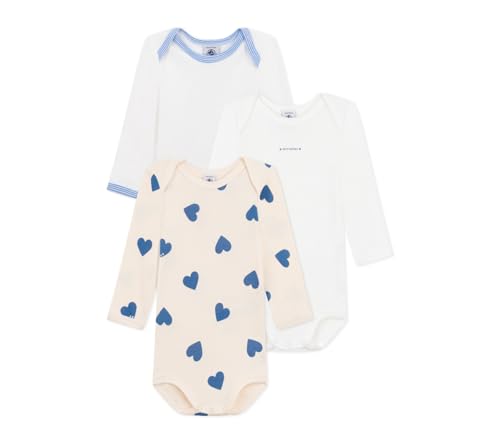 Petit Bateau Unisex Baby A0CF9 Wir Langarm-Bodys, Variante 1, 24 Monate...