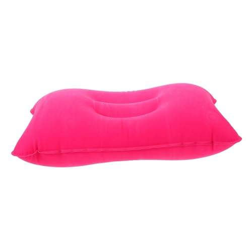 ibasenice Inflatable Back Pillow for Air Travel Sturdy Camping Gear Must Haves Shape for Comfort Versatile Cushion for Outdoor Activities