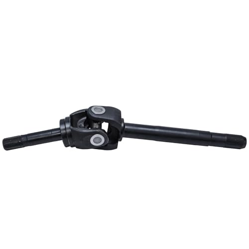 Image of Detroit Axle - 4WD Front CV Axle Shafts for 1999-2004 Ford F-250 F-350 F-450 F-550 Super Duty 2000-2005 Excursion, 2 U-Joint CV Axle Shafts Replacement [Dana 60 Axle]