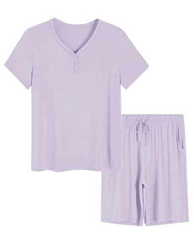 Image of Latuza Women's Viscose Bermuda Shorts Pajama Set