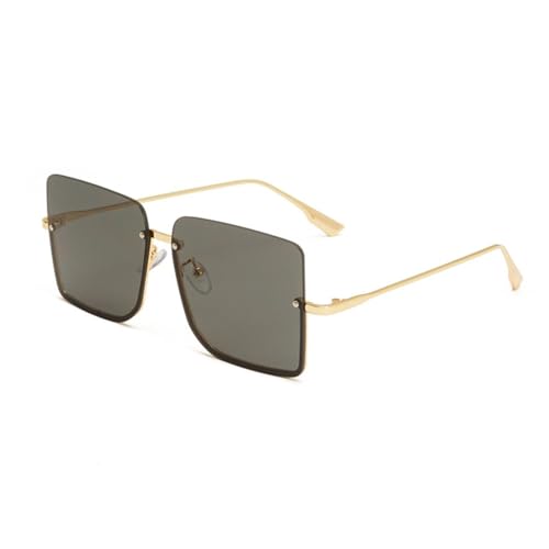 Lunettes de soleil UV400 sans cadre avec verres dégradés haute définition