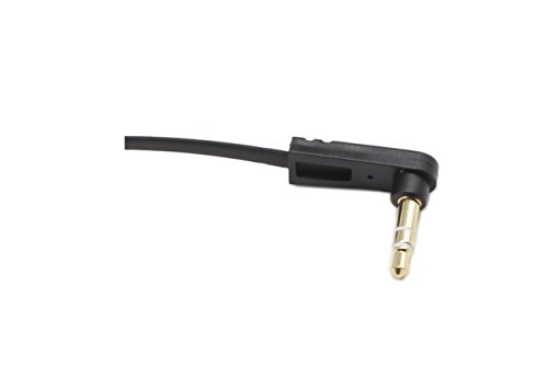 Cable de audio 3.5mm, pack de 2, macho a macho, 0.5 pies miniatura 4