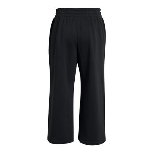 Under Armour Women's Rival Fleece Crop Wide Leg Pants2