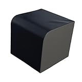 Qianly Hip Bench Support Box Heavy Duty Home Gym Portable Bridge Exercise Glute Training Box Ups Squat Fitness Adults , Gray Black