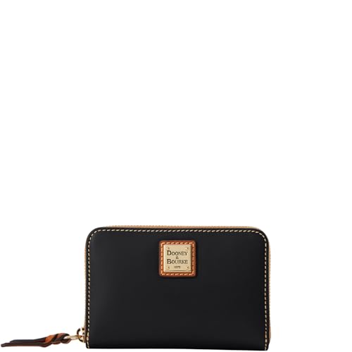 Dooney & Bourke Wallet, Wexford Leather Medium Zip Around Wallet - Blue