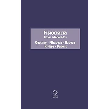 Capa do livro Fisiocracia: Textos selecionados