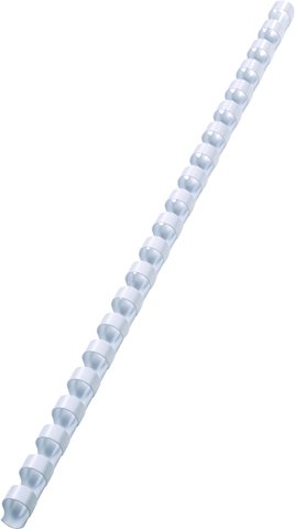 GBC Spirali plastiche per rilegatura Combind, formato DIN A4, 32 mm, confezione da 50 pezzi, colore: bianco