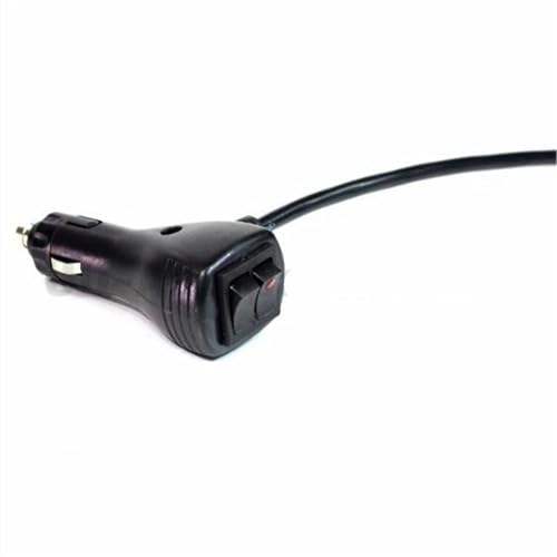 Conector para encendedor de 12V de 3 metros con interruptor de 3 cables para coche 3