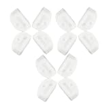 TTETTZ Conjunto de 12 Peças de Prendedores de Corda para Guitarra, Ponte de, Prendedores de Corda para Guitarra E Ukulele, Branco