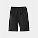 Kids Summer Golf Shorts Loose Elastic Waist Knee Length Lightweight Casual Shorts with Pockets for 4-15 Years