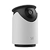 YI Pet Security Camera 1pc, 1080p 360-degree Pan-Tilt Smart Indoor IP Cam with Night Vision, 2-Way Audio, Motion-Tracking，Human Detection, Phone App, Compatible with Alexa and Google