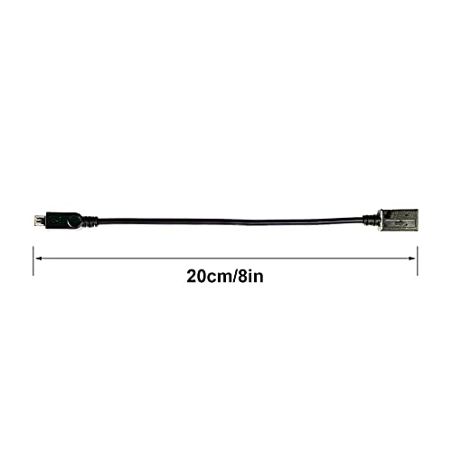 Kallaudo Micro USB to Mini USB Adapter Cable 8in, Micro USB Male to Mini USB Female Extension Cable Mini USB to Micro USB Charging and Data Sync Cord(2Pack) by Kallaudo - Image 4