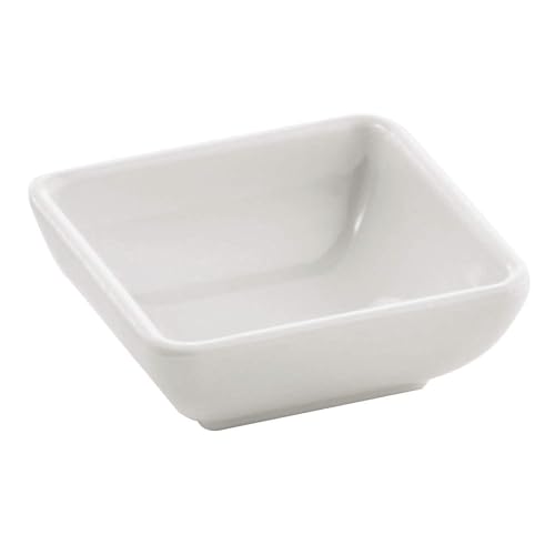 TableCraft Products MB21 Bowl, Square, Melamine, 3" x 1"
