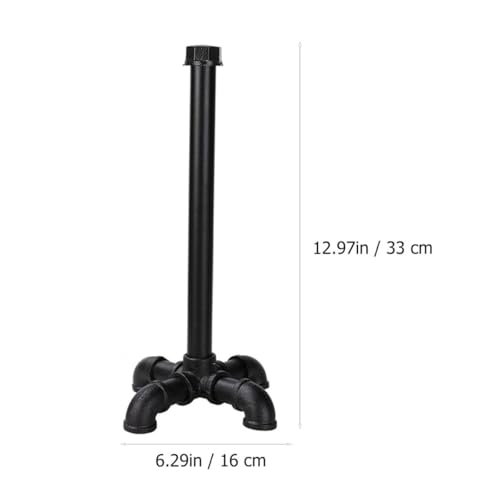 Soporte vertical de hierro resistente con base estable anti vuelco 3