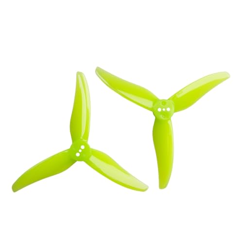 Hélice 3.5 pouces Drone 3520 jaune idéale pour session Cinewhoop