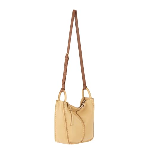 Image of The Sak Los Feliz Crossbody Purse - Women's Leather Handbag For Everyday & Travel - Cross Body With Adjustable Shoulder Strap