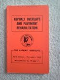 Asphalt Overlays and Pavement Rehabilitation (MS-17) B000RJBVVG Book Cover