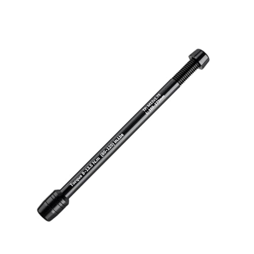 Image of VELURA thru Axles for Bike Trainers Easily Install Spare Part Sturdy Aluminum Alloy 19.5cmx1.8cmx1.8cm M12x1.75|1 Thru Axle for Bike Trainers|Hubs| Cycling |Sporting Goods