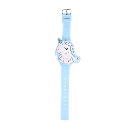 BESPORTBLE Digital De Unicornio para Niñas De Tapa Abatible Pantalla Táctil LED Correa para Cumpleaños