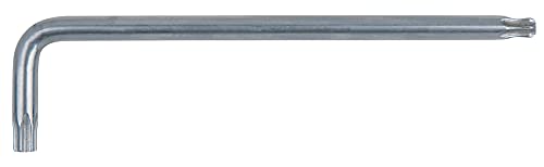 TORX® Long Spherical Head Male Wrench T10, Silver, 151.2409, Chromé Satiné, T27