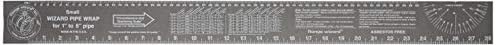 Flange Wizard WW-16 Wizard Wraps, 2 5/8" x 30", Heat Resistant, Small