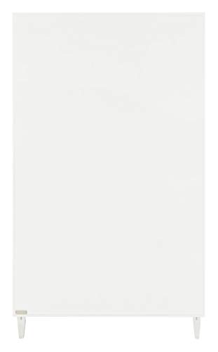 Safavieh Couture Home Arcelia White Acrylic Eglomise 2-Shelf Cabinet #TOP6