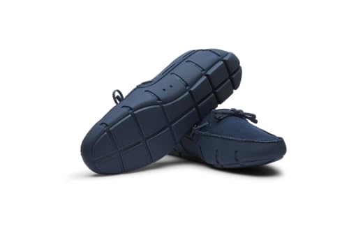 Image of SWIMS Braided Lace Loafer for Men, Breathable Slip On Water Friendly Driving Shoe, Lightweight Mesh Upper, Drainage Sole