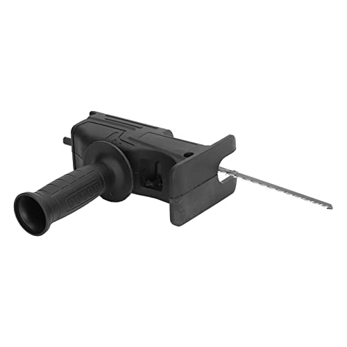 Electric Drill to Reciprocating Saw Adapter with Chainsaw Conversion Head, Saw Blades Handle Kit for Wood, Plastic, Metal Pipe Cutting Woodworking Tools - Image 4